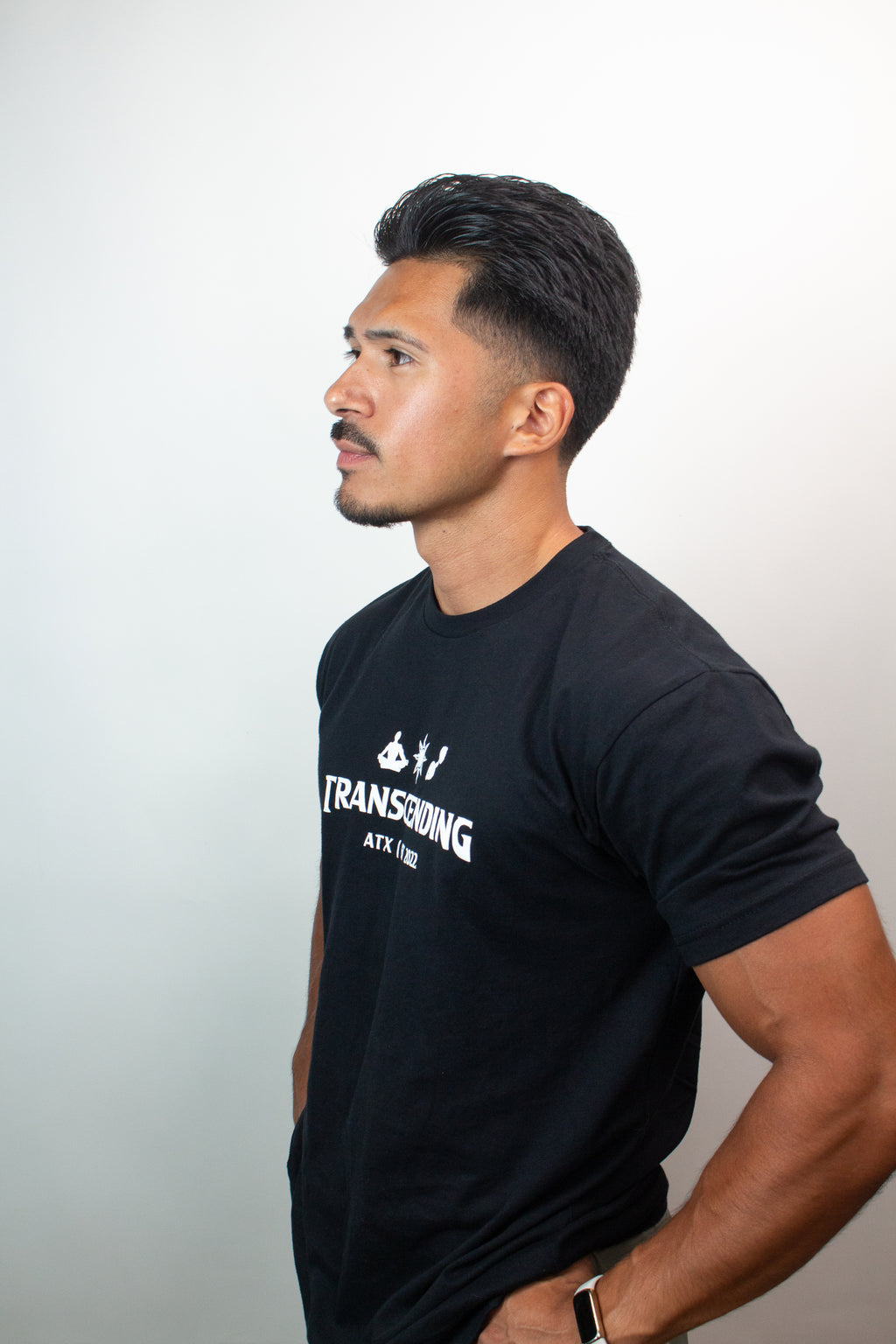 Transcending Tee - Go Beyond on Sleeve